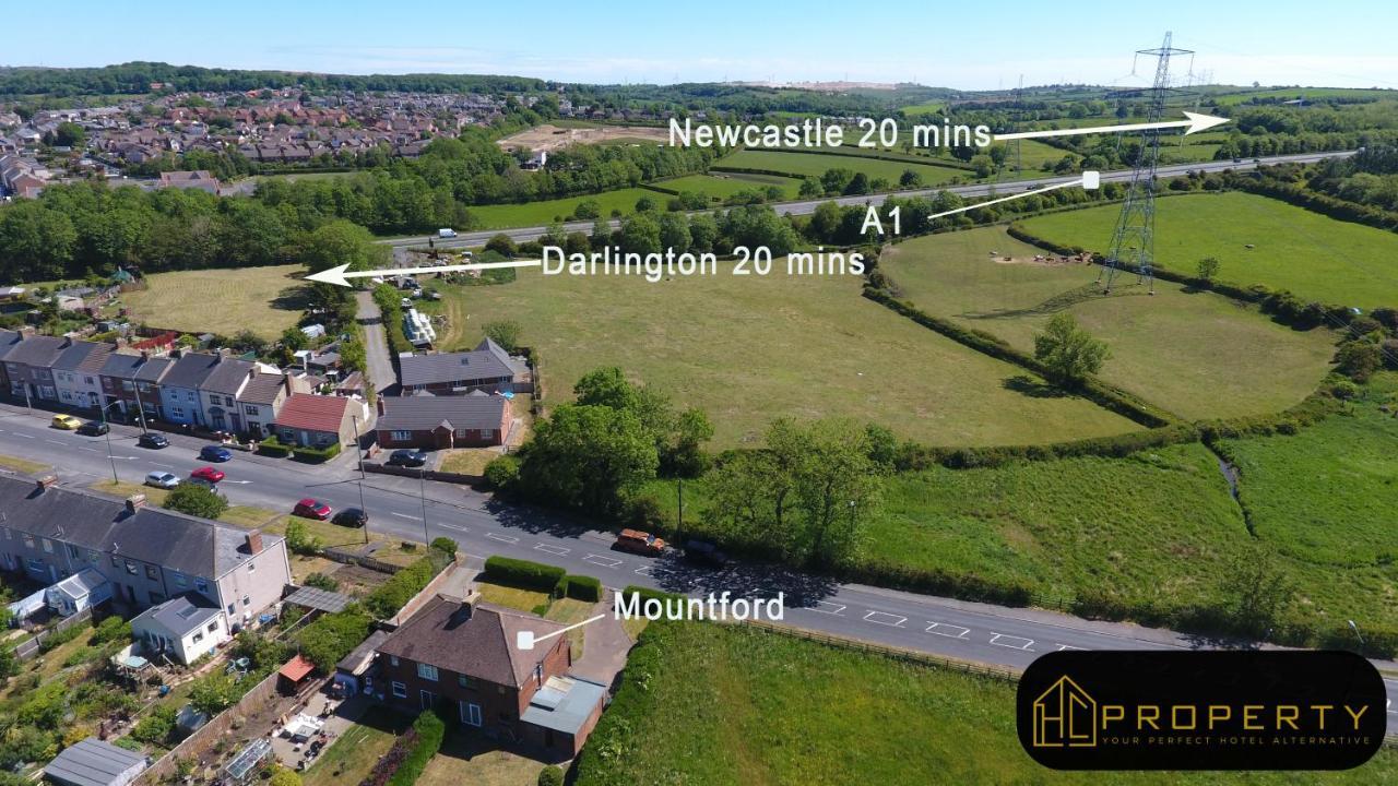 H C Property - Mountford - Contractors, Families And Couples Welcome Durham Exterior foto